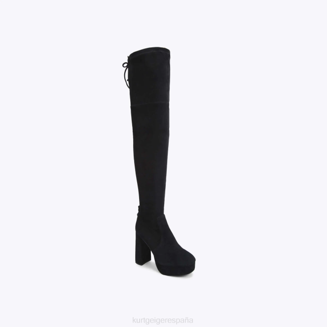 Kurt Geiger mujer botas por encima de la rodilla con plataforma london pierra 2LPR414 | calzados negro